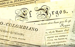 Red Historia Venezuela incluye en su catálogo la colección Prensa del Siglo XIX – República de Colombia (1820-1830) – Caracas